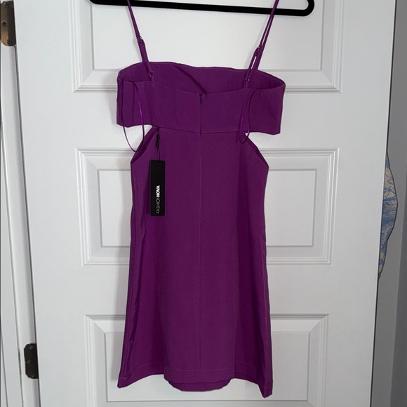 Purple Mini Dress - Picture 2 of 5